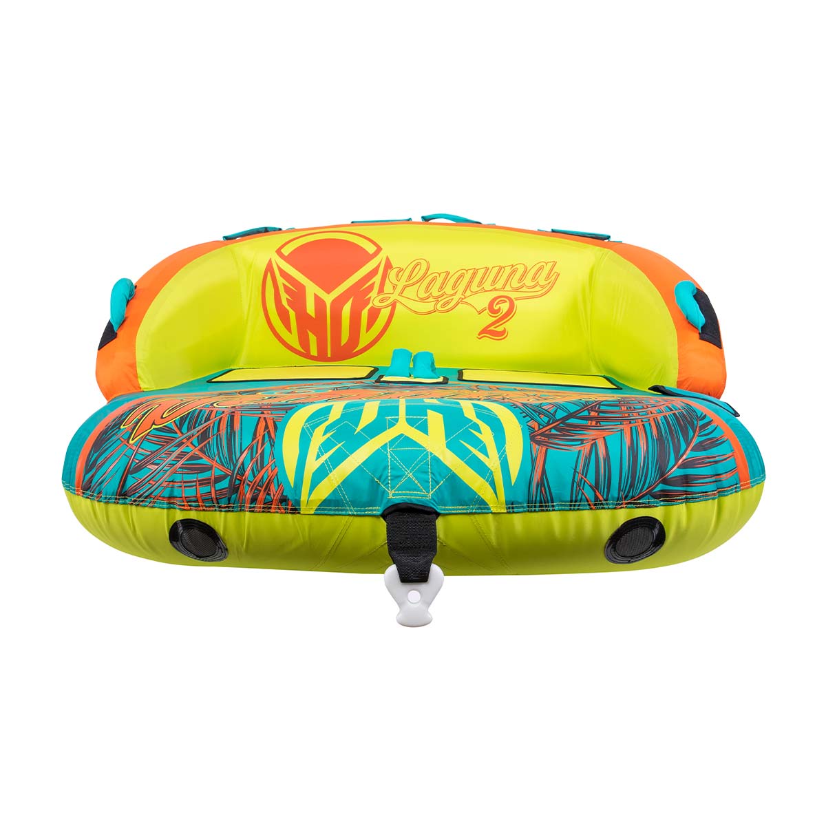 HO Laguna 2-Person Towable Tube for Boating & Water Sports - High-Speed Inflatable Ride for Lakes & Oceans
