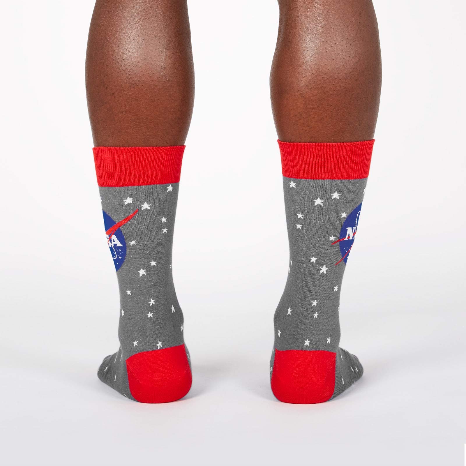 NASA Crew Socks for Men - Comfortable & Durable Astronaut-Themed Socks - Perfect for Space Enthusiasts, Gifts & Everyday Wear