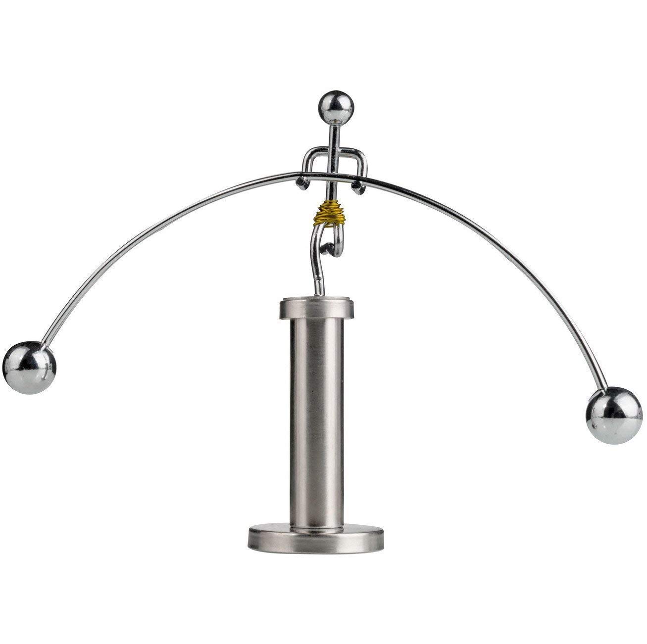 Sunnytech Steel Balance Physics Toy - Science & Psychology Desk Decor for Home & Office - Stress Relief & Focus Tool for Adults & Kids