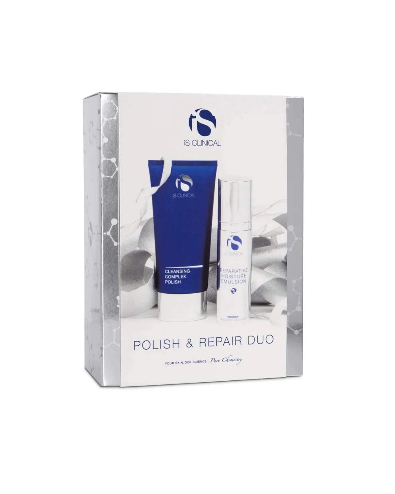 iS Clinical Polish & Repair DUO Set - Exfoliating & Skin Renewal Treatment for Glowing Complexion | Perfect for Daily Skincare Routine & Anti-Aging Care
