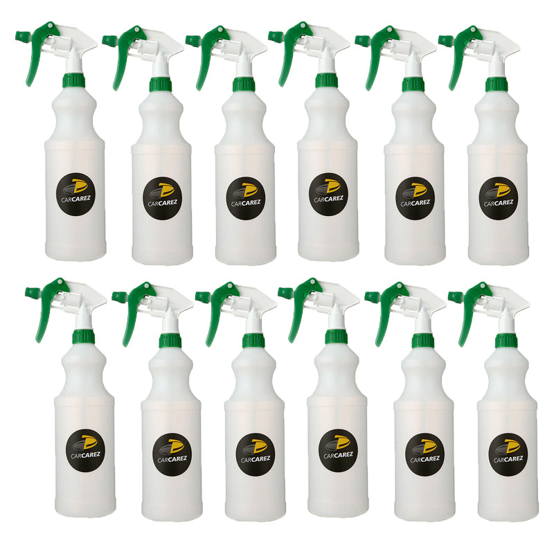 Heavy Duty Trigger Sprayer with 32oz Bottle - Durable Chemical Sprayer for Cleaning, Gardening & Car Washing