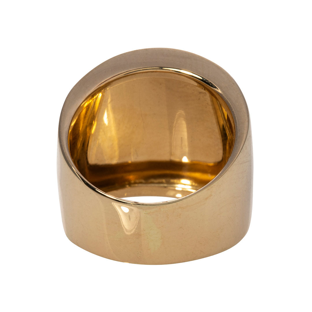 Personalized 14K Gold Cypher Ring - Custom Initial Name Ring for Women & Men - Perfect for Engagements, Anniversaries & Special Gifts