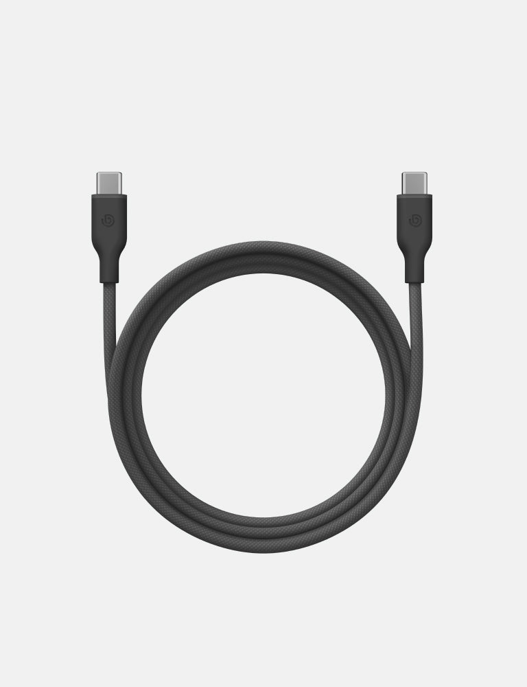 Braided Nylon USB-C to USB-C Cable 1.5M (5ft) Fast Charging & Data Sync - Perfect for Smartphones, Tablets & Laptops