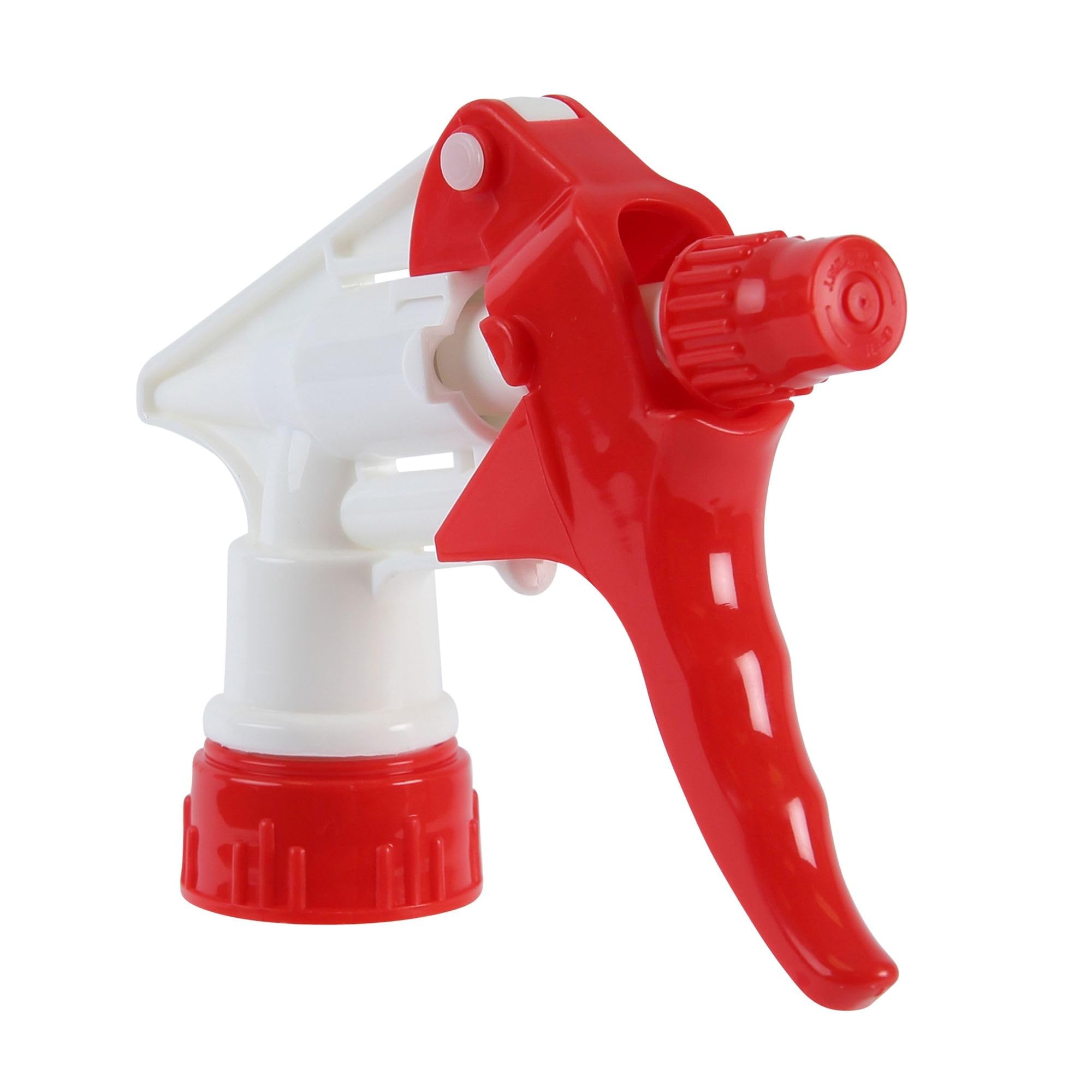 Boardwalk 511265 9.25 Inch Tube Trigger Sprayer for 32 oz Bottles - Red and White (24 per Carton) - Ideal for Cleaning, Gardening & Household Use