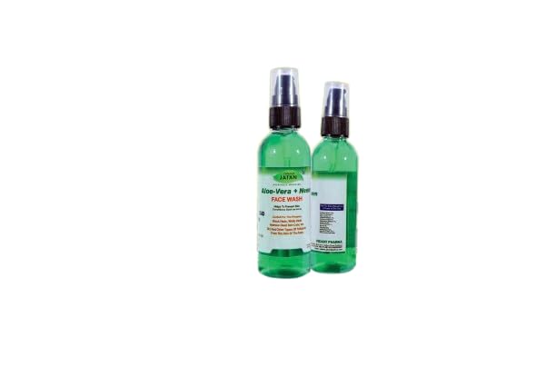 VEDANT JATAN Fresh Neem Pimple Control Face Wash - 100ml for Acne-Prone Skin | Prevents Breakouts & Controls Oil | Gentle Cleanser for All Skin Types | Pack of 1 | Perfect for Daily Skincare Routine & Teenage Acne Care