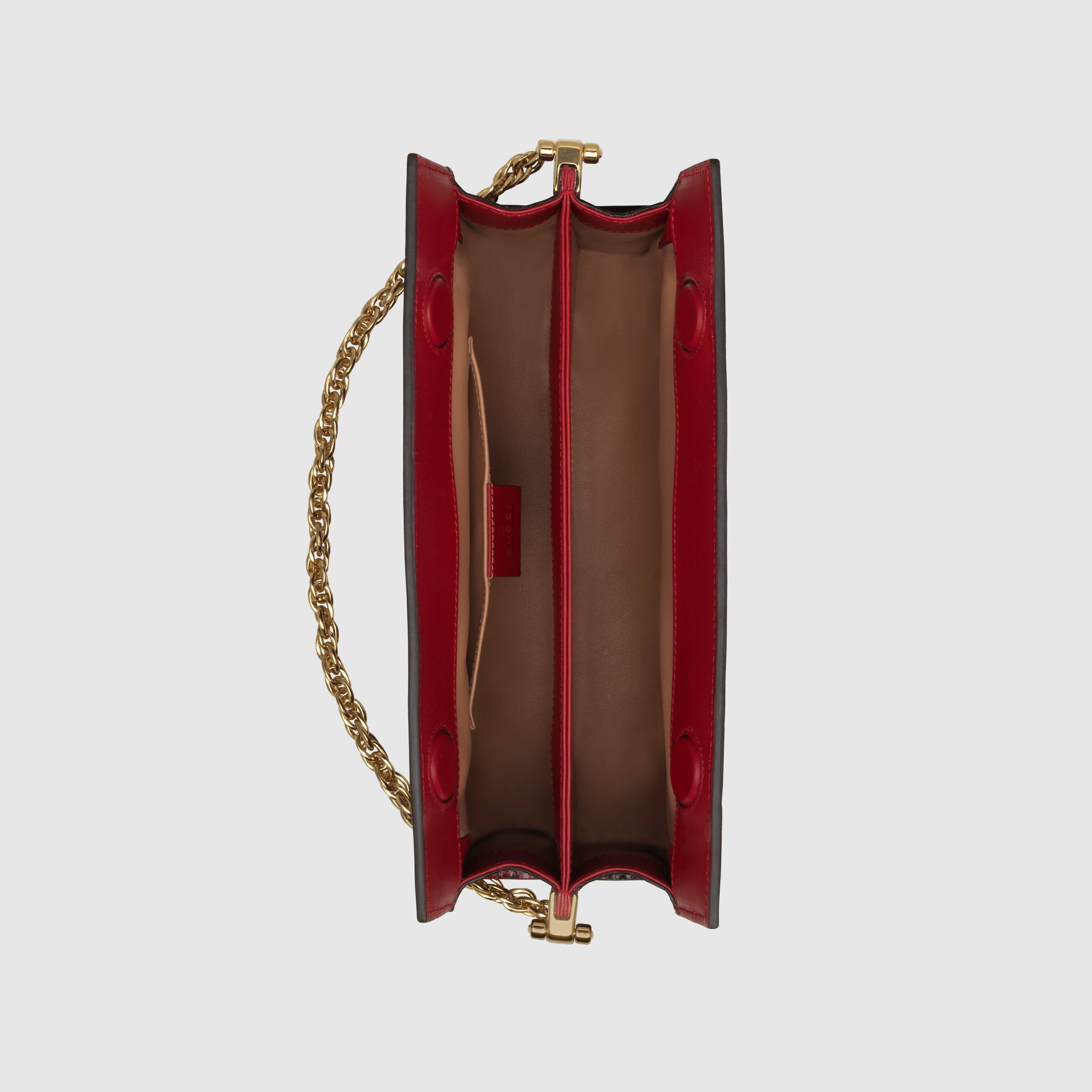 Gucci Ophidia Small Snakeskin Shoulder Bag in Hibiscus Red | Luxury Designer Crossbody Purse for Women | Perfect for Date Night, Parties & Everyday Use