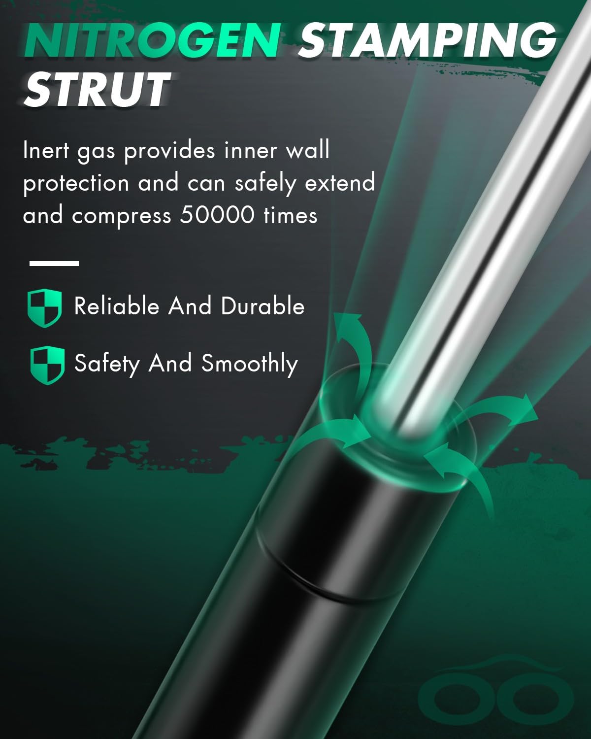 SCITOO Liftgate Lift Supports Replacement Struts Gas Springs Shocks - Compatible with Honda Odyssey 3.5L 2005-2008 - Perfect for Easy Trunk Access & Heavy Load Support
