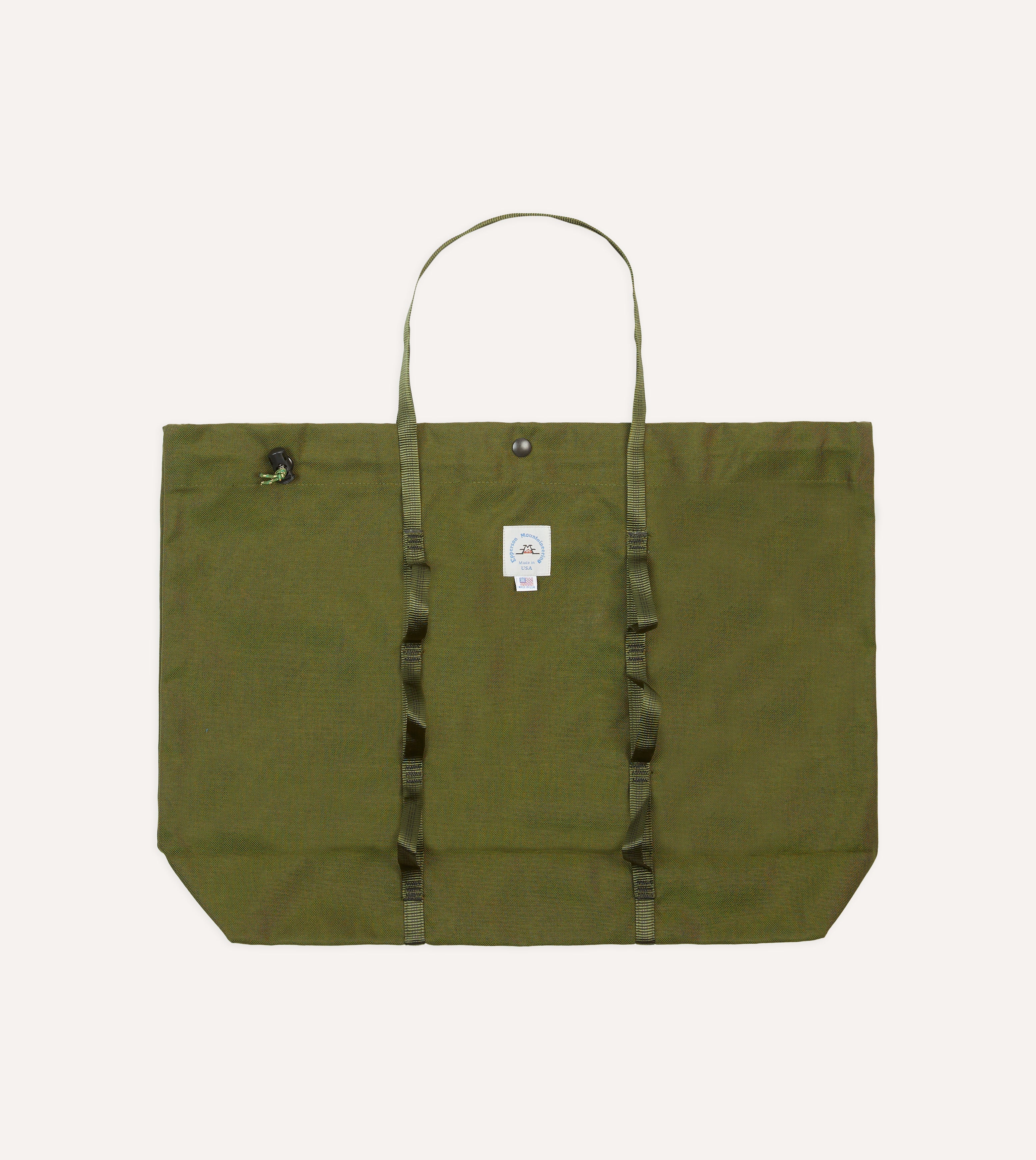 Epperson Mountaineering Green Climbing Tote Bag - Durable & Waterproof Hiking Backpack for Outdoor Adventures, Camping & Travel Gear