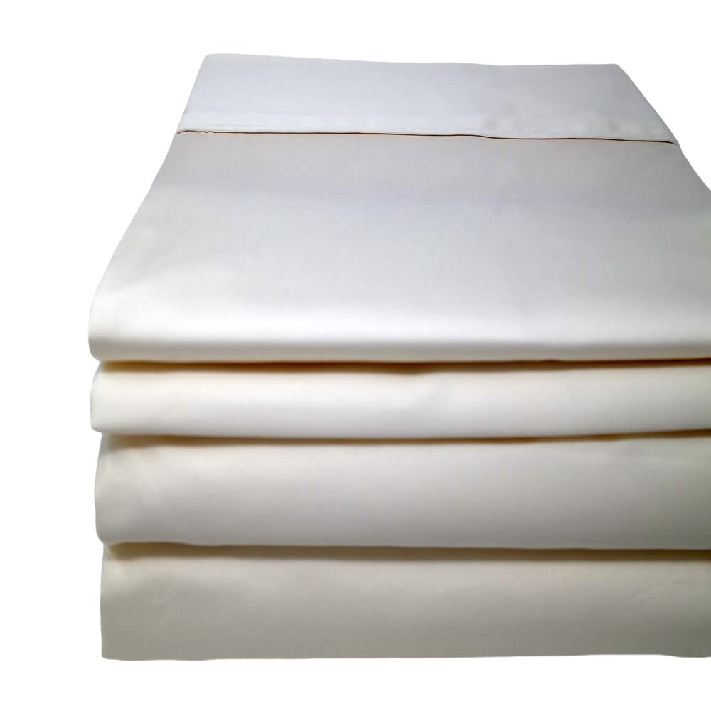 Premium 600 Thread Count 100% Cotton Fitted Sheet for Boat, RV & Thin Mattresses (9