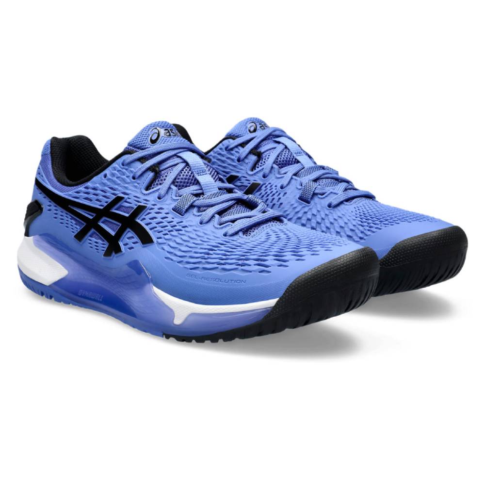ASICS Gel Resolution 9 Men's Tennis Shoes - Sapphire/Black - High-Performance Court Shoes for Competitive Play & Training - Perfect for Hard Courts & Clay Courts
