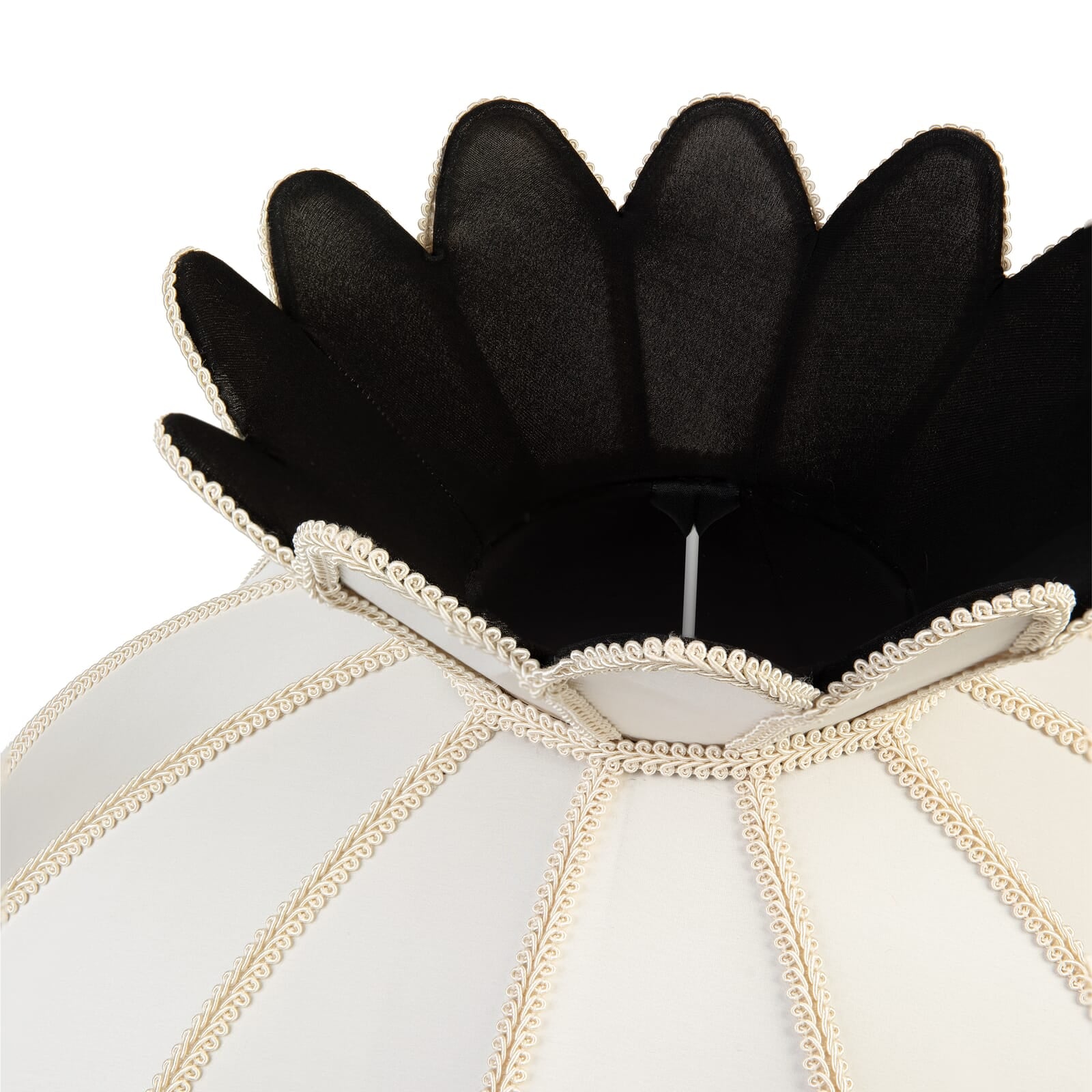 GALANTHUS Silk Standard Lampshade in Ecru - Elegant Home Decor for Living Room, Bedroom & Office Lighting