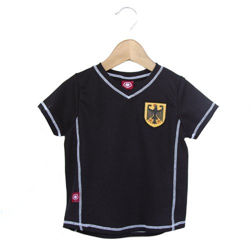 Germany Soccer Toddler Away Jersey - Black - Perfect for Matchdays, Training & Fan Gear for Kids