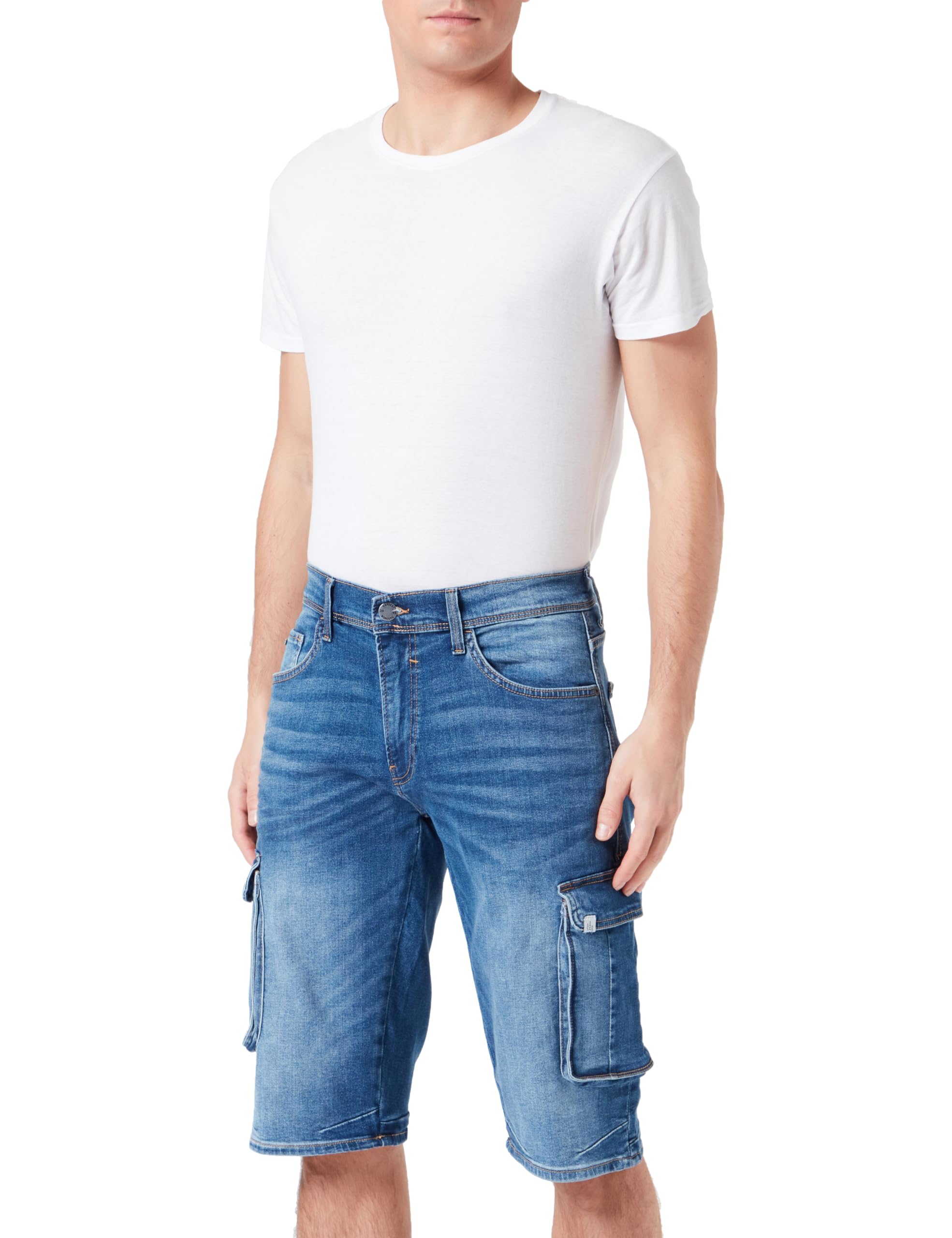 BLEND Men's Denim Shorts - Stretch Comfort Fit Casual Jean Shorts for Men | Perfect for Summer, Beach, and Outdoor Activities