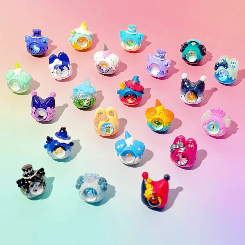 Downy Fluid Chroma Mini Bean Series Blind Bag - Cute Collectible Toy for Kids, Surprise Gift for Boys & Girls - Perfect for Birthday Parties, Easter Baskets & Treasure Boxes