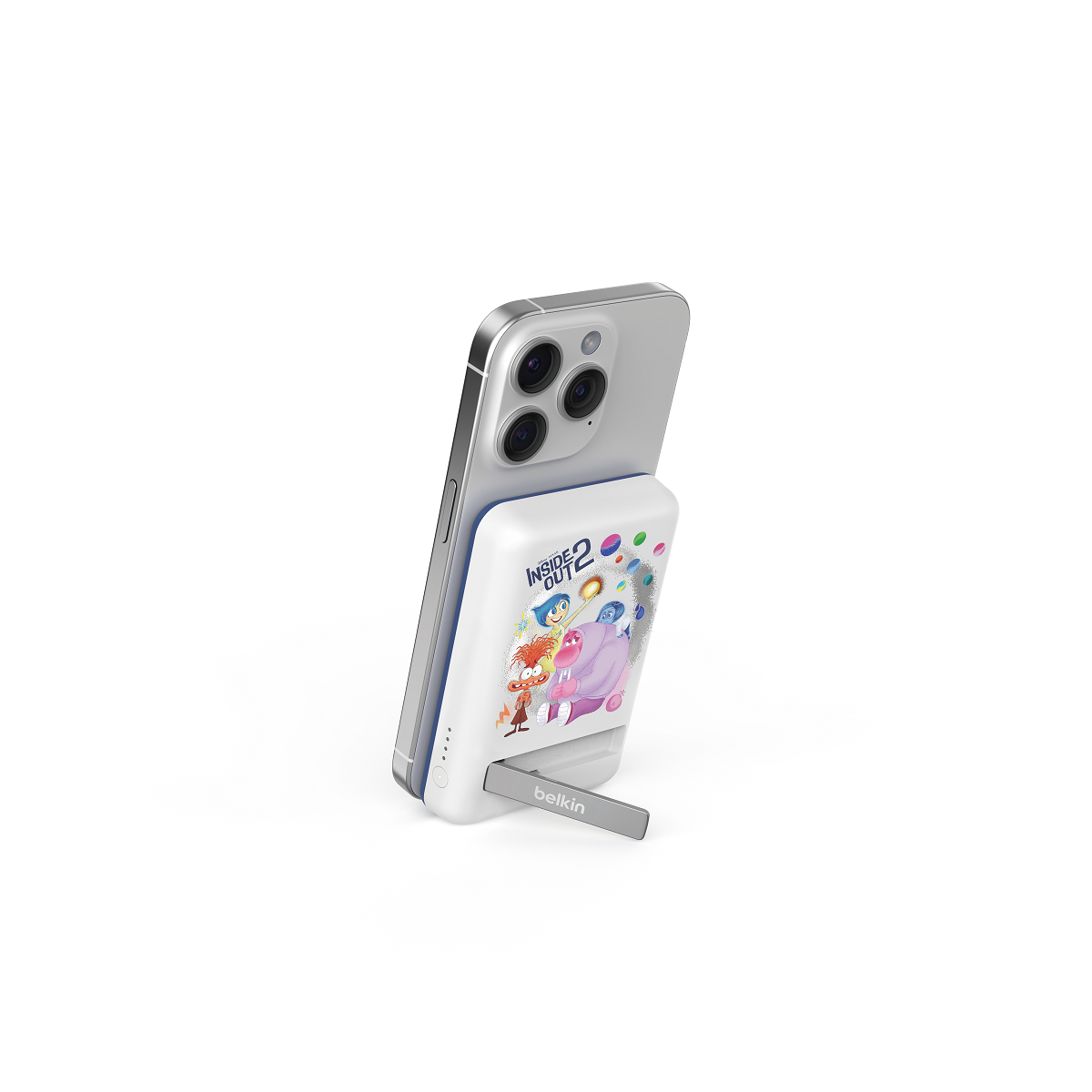 Belkin Magnetic Wireless Power Bank 5K with Stand - Portable Charger for iPhone, Samsung & AirPods | Perfect for Travel, Office & On-the-Go Charging
