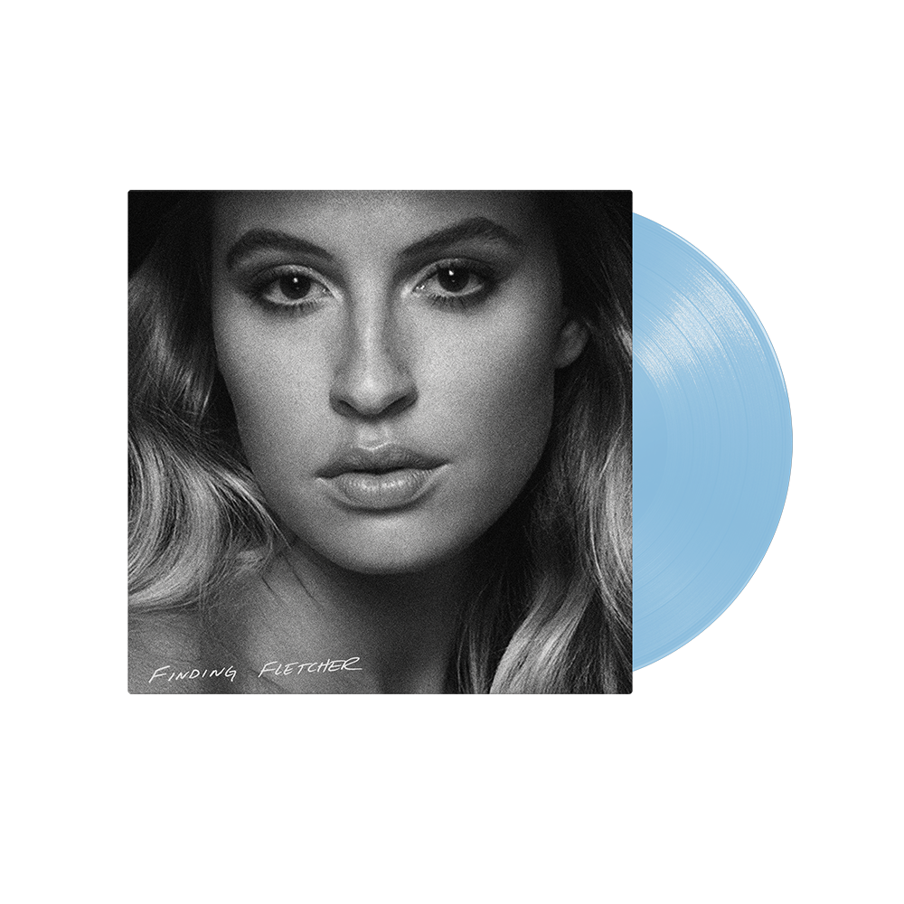 Finding Fletcher Translucent Light Blue Vinyl LP Record - Perfect for Music Lovers & Vinyl Collectors, Ideal for Home Listening & Gift Giving