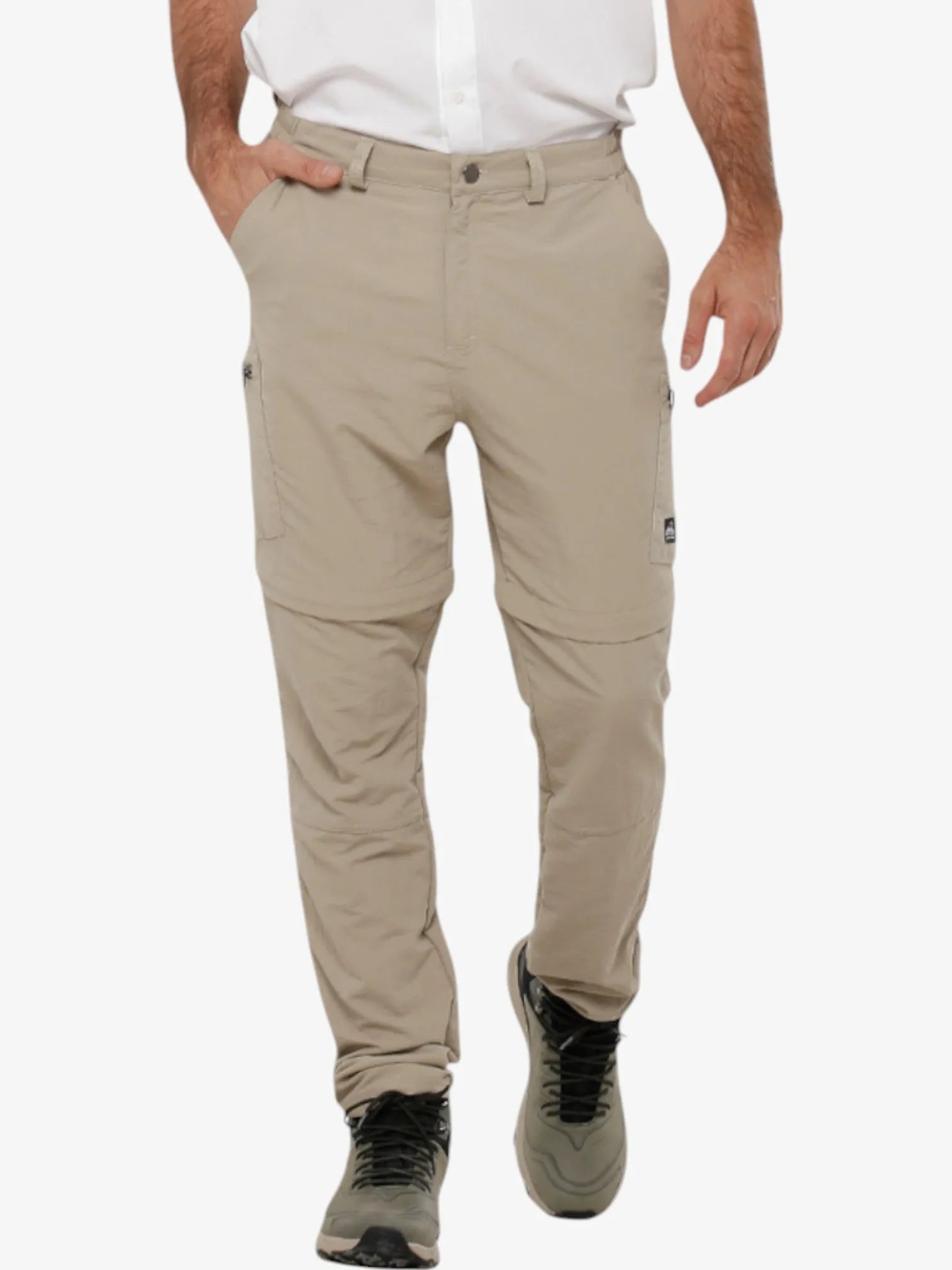 Sherpa Mountain Pants with Detachable Zipper for Trekking & Hiking - Comfortable Outdoor Adventure Pants for Men & Women - Perfect for Camping, Climbing & Travel