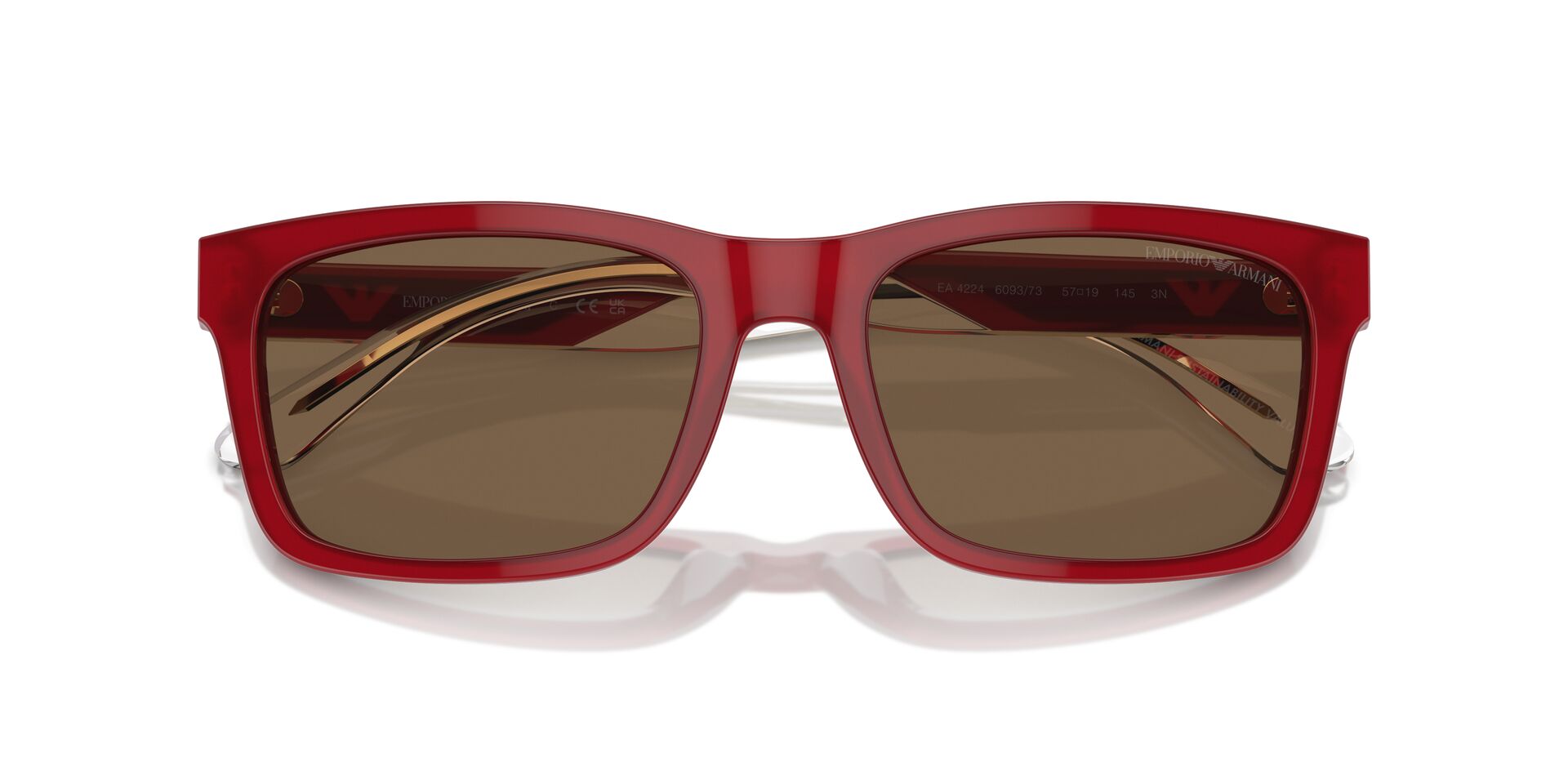 Emporio Armani EA4224 Sunglasses - Polarized UV Protection Aviator Style for Men & Women | Perfect for Driving, Outdoor Sports & Fashion Accessories
