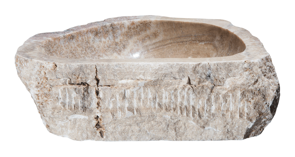 Modern Onyx Vessel Bathroom Sink - Handcrafted Natural Stone Vanity Basin for Luxury Bathrooms | Perfect for Master Suites, Spa Retreats & Upscale Home Renovations