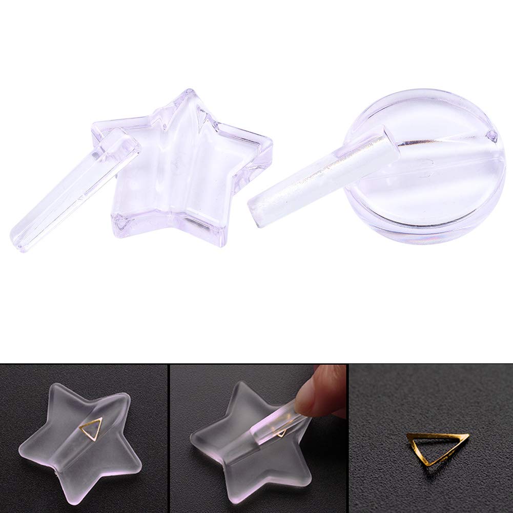 Eco-Friendly Nail Art Mold Kit - Reusable Nail Art Templates & DIY Nail Design Tools for Home Manicure - Perfect for Salon, Party & Gift Giving