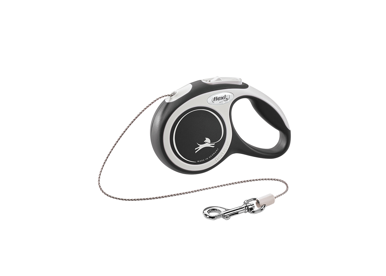Flexi® Comfort® Retractable Dog Leash for Small Dogs Up to 8kg (3m) - Lightweight & Adjustable for Walking, Training & Outdoor Adventures