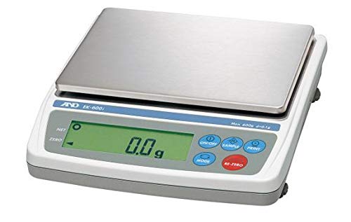 A&D EK-3000i Precision Digital Scale 3000g x 0.1g with External Calibration - Compact Lab Balance for Jewelry, Food, Chemicals & Postal Weighing - Includes Warranty
