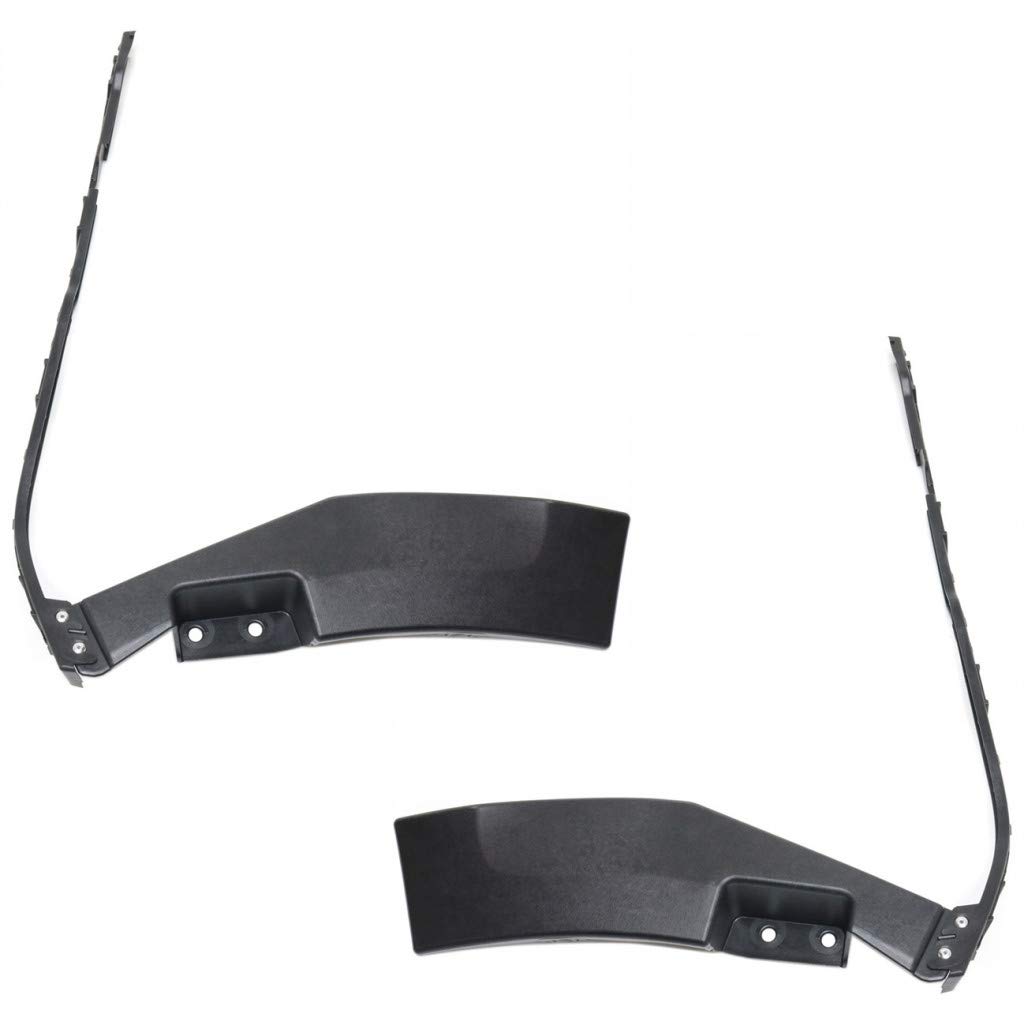 Chevy Malibu Rear Bumper Bracket 2008-2010 Pair - Driver & Passenger Side | GM1132102 + GM1133102 | Compatible with Hybrid Models | Perfect for Bumper Repair & Replacement