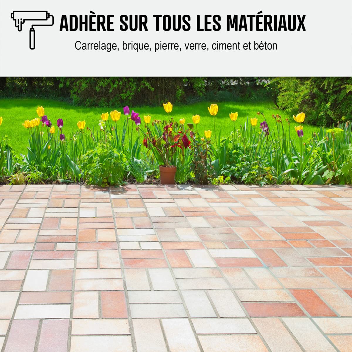 Waterproof Resin Coating, Walkable Varnish - 5 m² Coverage, Private Traffic, Porous Substrate - Transparent Matte Finish by ARCANE INDUSTRIES - Ideal for Patios, Balconies & Driveway Sealing