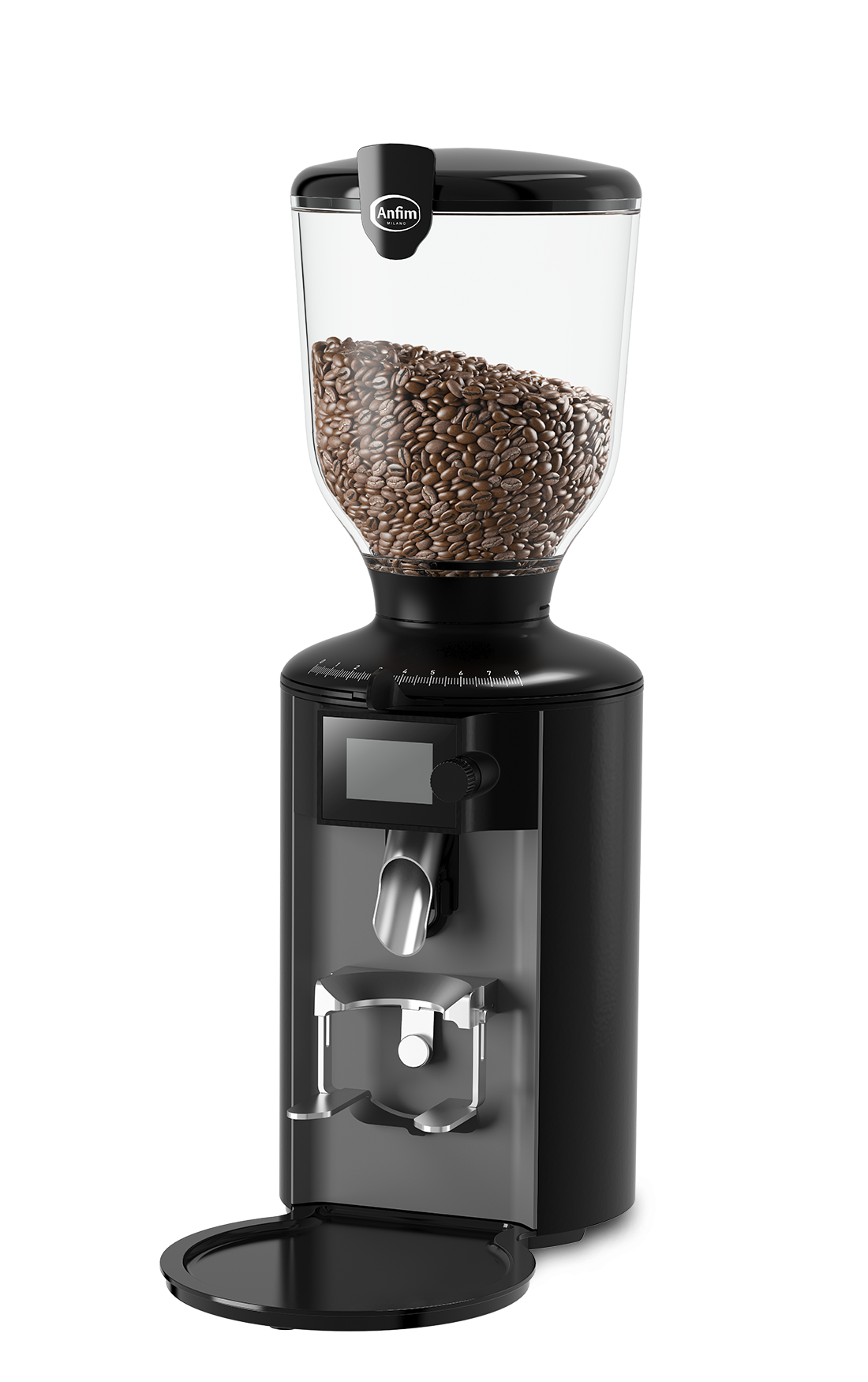 Anfim Pratica 65mm Programmable Espresso Grinder - Commercial & Home Coffee Grinding - Perfect for Cafes, Restaurants & Coffee Enthusiasts