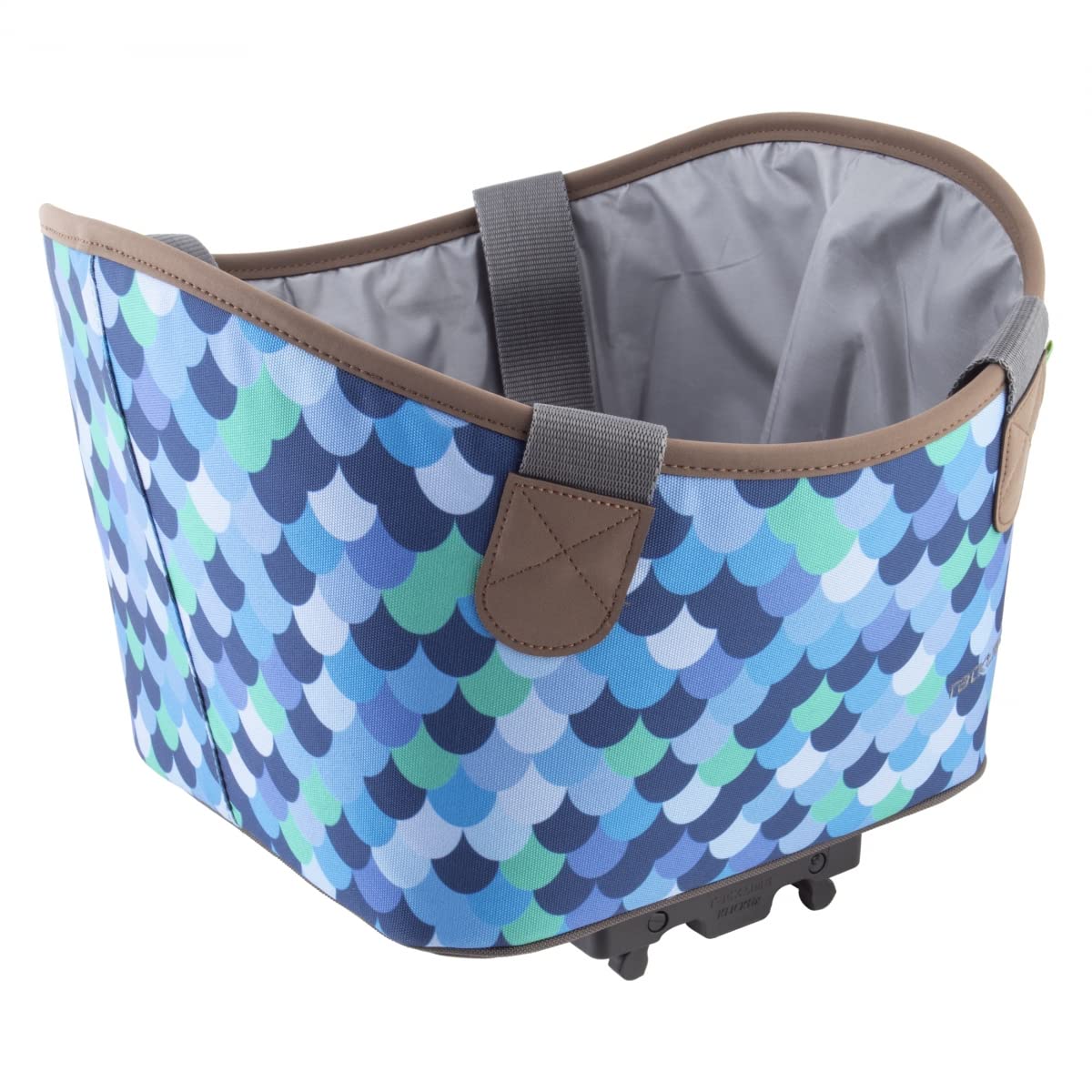 Unisex Adult Agnetha Bike Basket - Blue, One Size - Perfect for Commuting, Shopping & Picnics