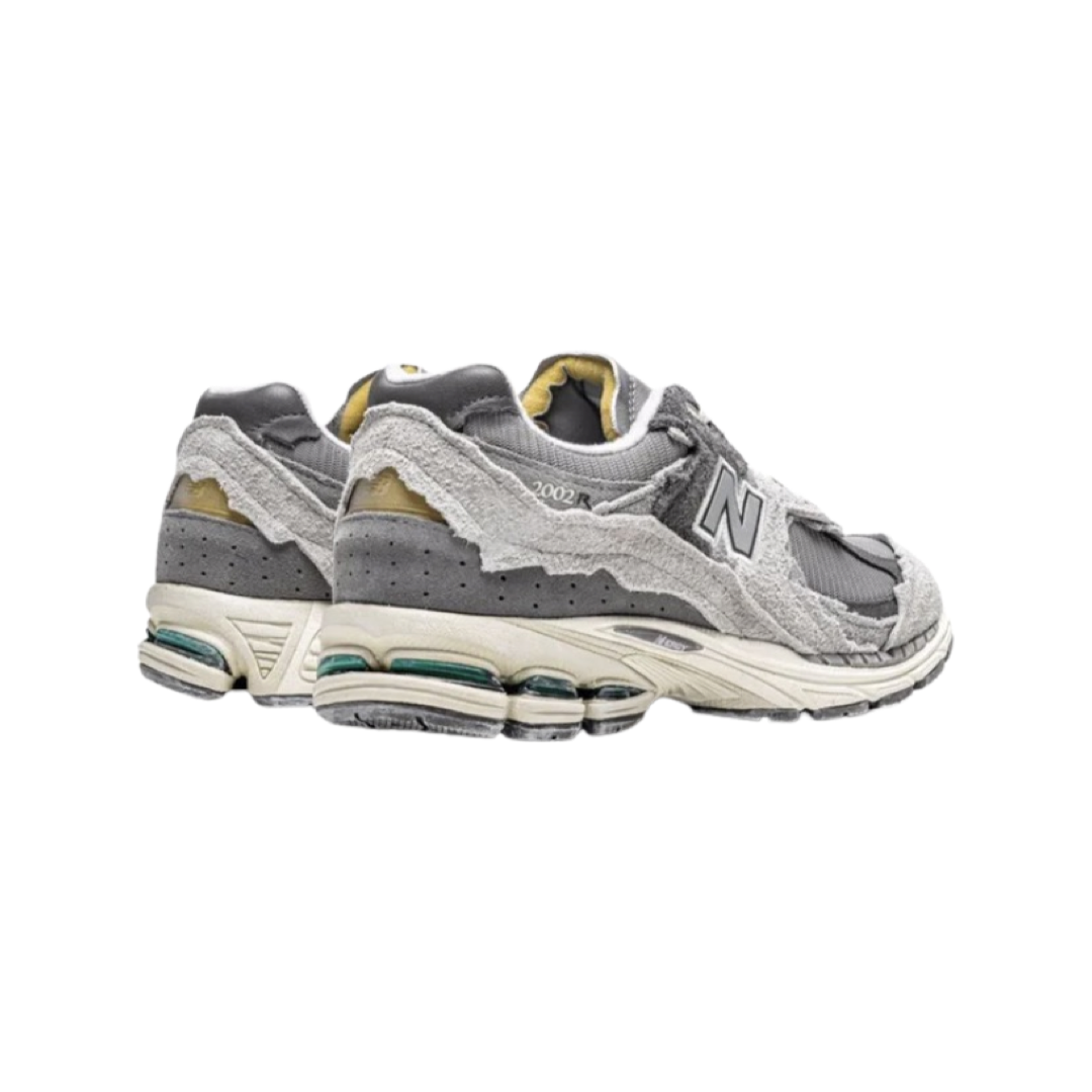 New Balance 2002R Protection Pack Sneakers - Rain Cloud Grey & White Running Shoes for Men & Women | Perfect for Jogging, Gym Workouts & Casual Wear