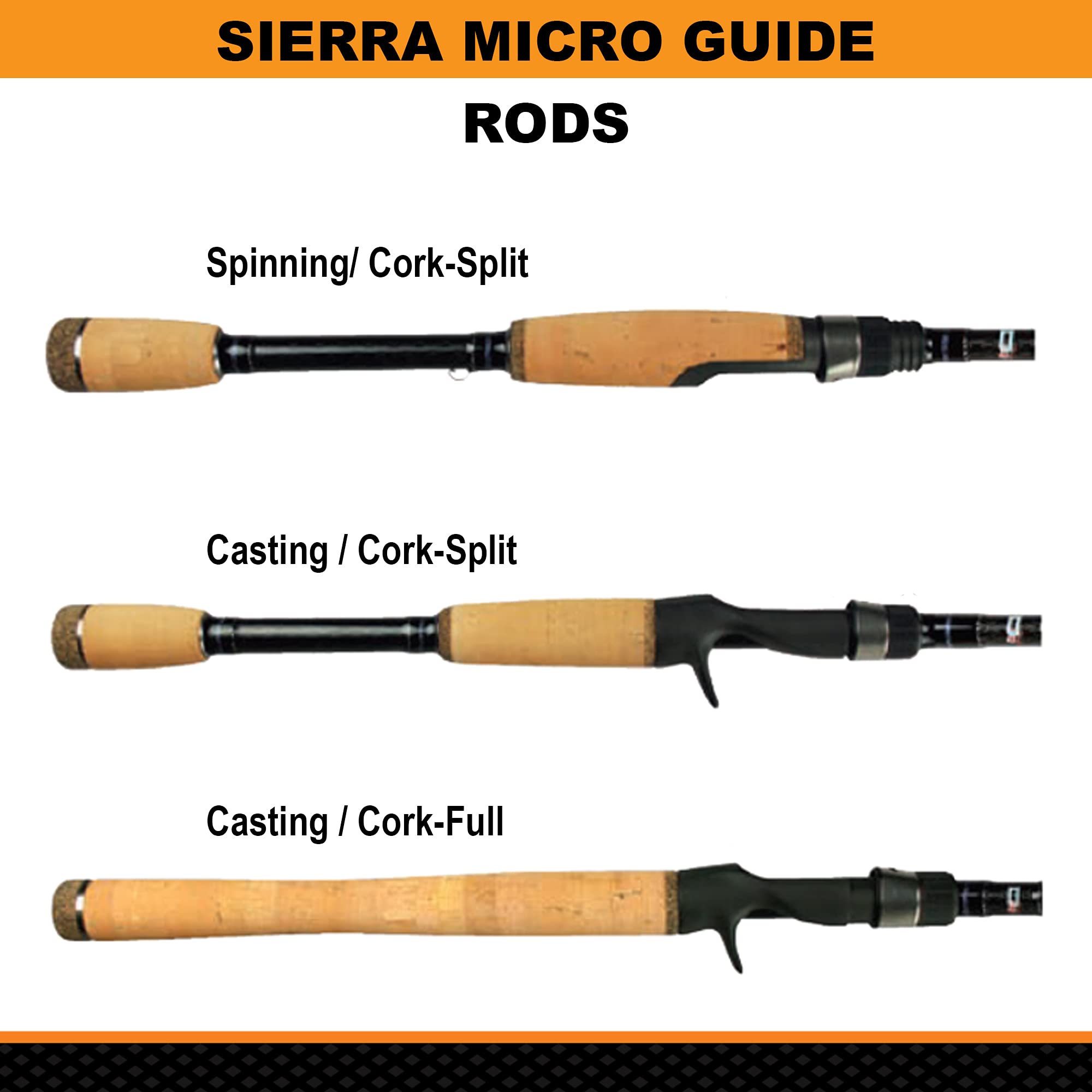 Sierra Micro Casting Fishing Rod 7'0