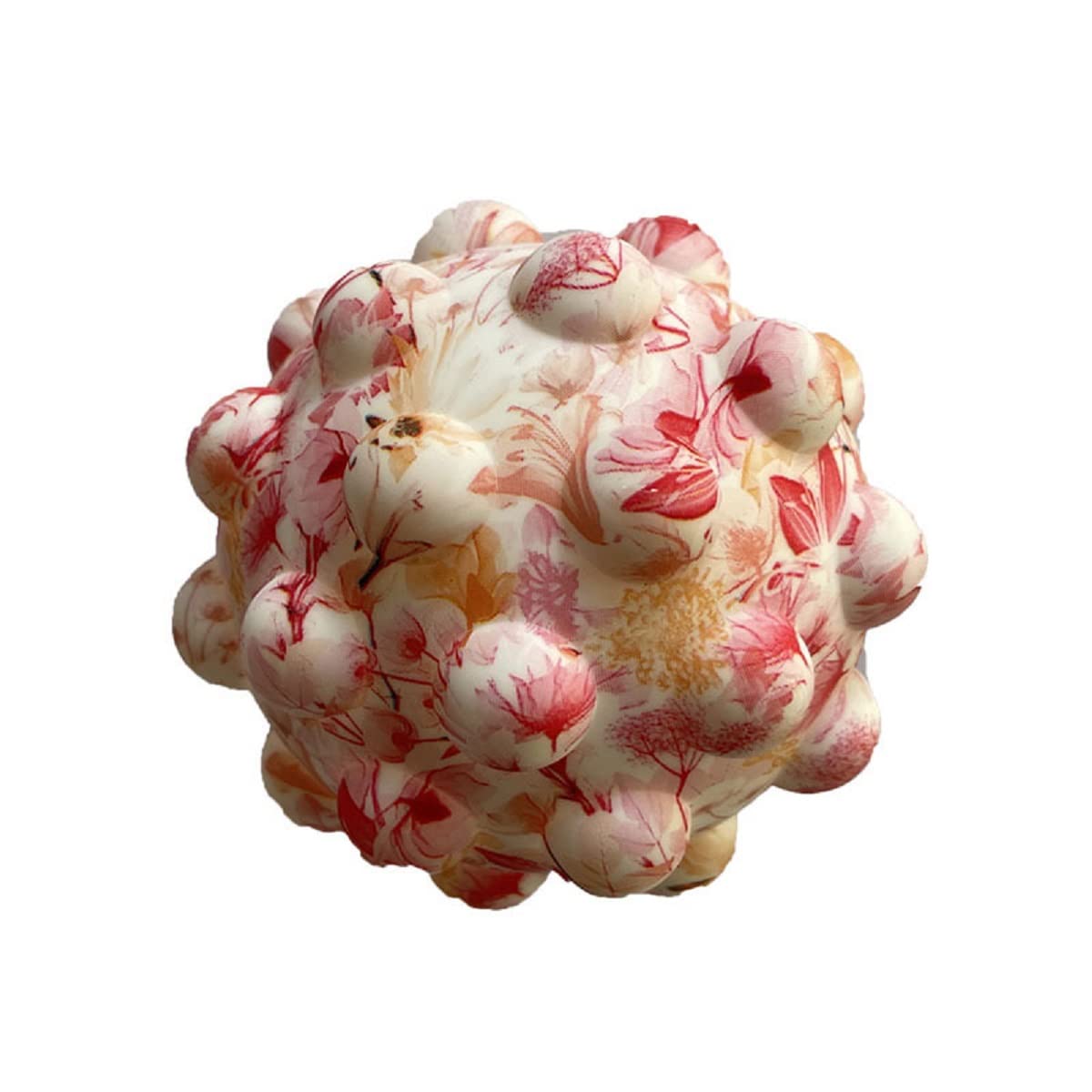 3D Pop Stress Balls - Squeeze Fidget Sensory Toys for Adults & Kids, Silicone Bouncing Ball Fingertip Toy for Anxiety Relief & Focus (Flower Design) - Perfect for Office, Classroom & Home Stress Relief