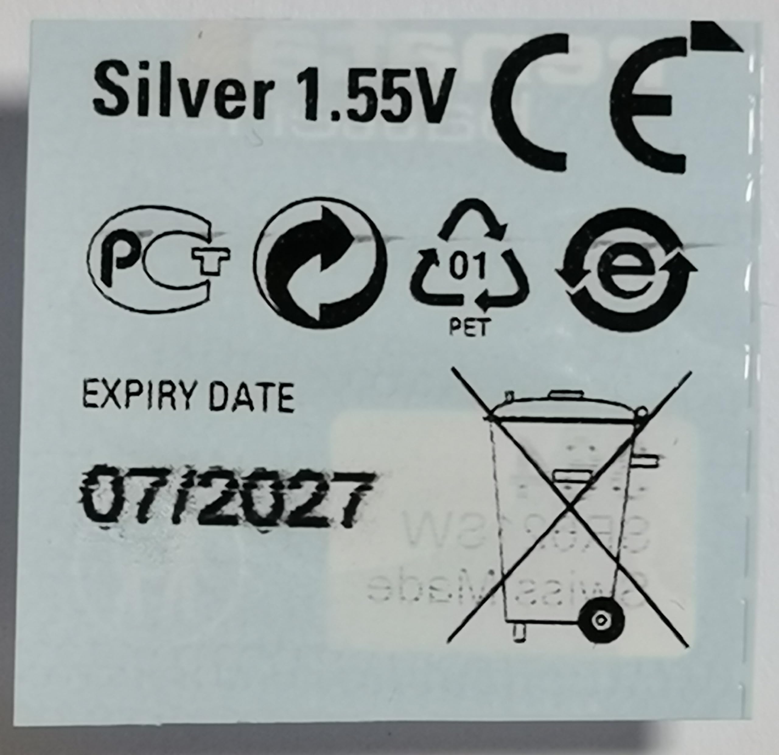 Renata 315 Silver Oxide Watch Battery (1 Piece) - Long-Lasting Power for Watches, Calculators & Medical Devices | High-Performance Button Cell Battery