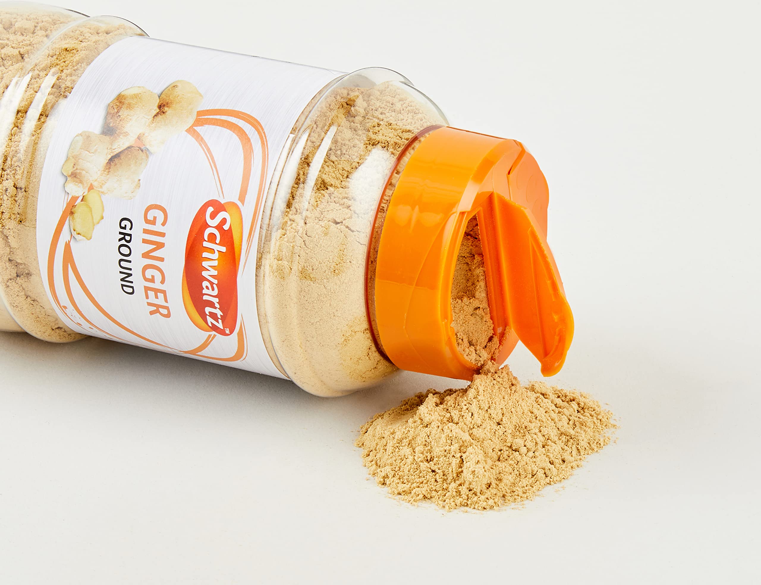 Premium Schwartz Ground Ginger 310g | Pure & Natural Spice for Baking, Cooking & Tea | Ideal for Gingerbread, Asian Cuisine & Wellness Drinks