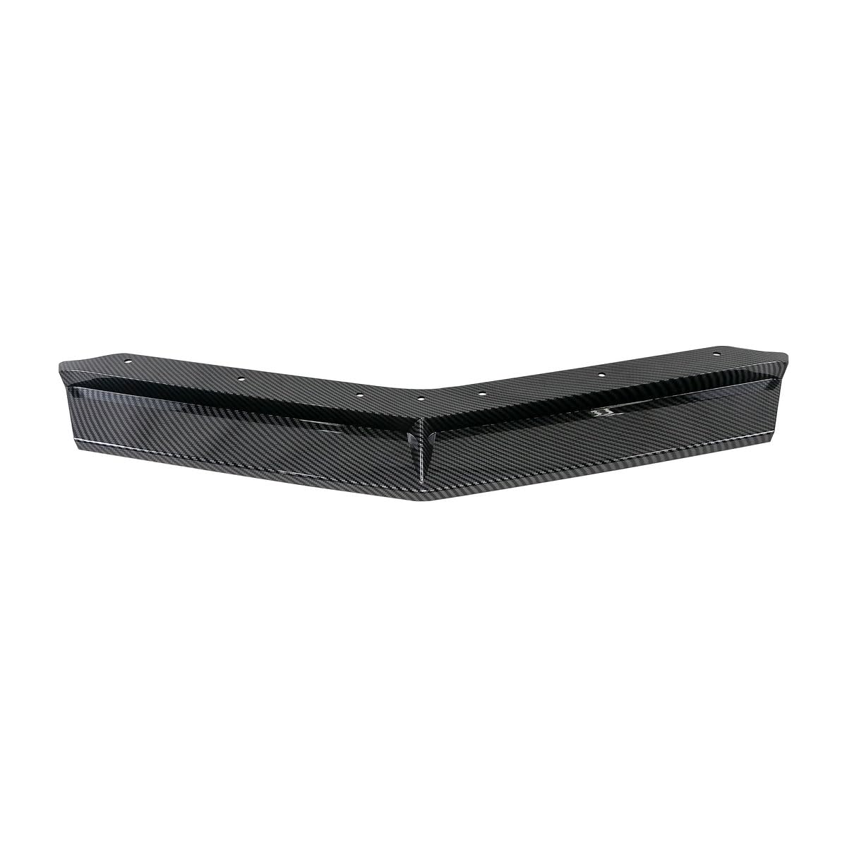 2020-2024 Corvette C8 Front Bumper Lip Splitter - Carbon Fiber Style Spoiler for Enhanced Aerodynamics & Sporty Look | Perfect for Racing, Car Shows & Street Performance
