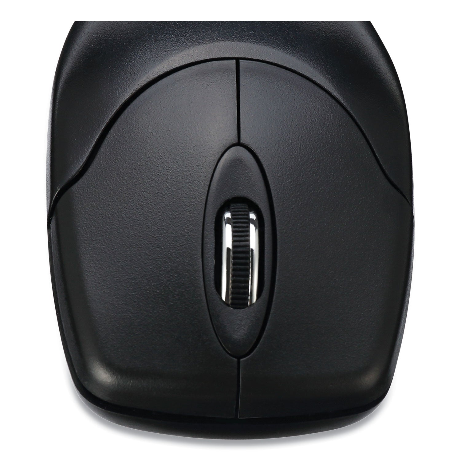 Adesso Imouse M60 Antimicrobial Wireless Mouse - 2.4Ghz Wireless with 30ft Range, Ambidextrous Ergonomic Design for Left/Right Hand Use (Black) | Perfect for Office, Home & Gaming Setup