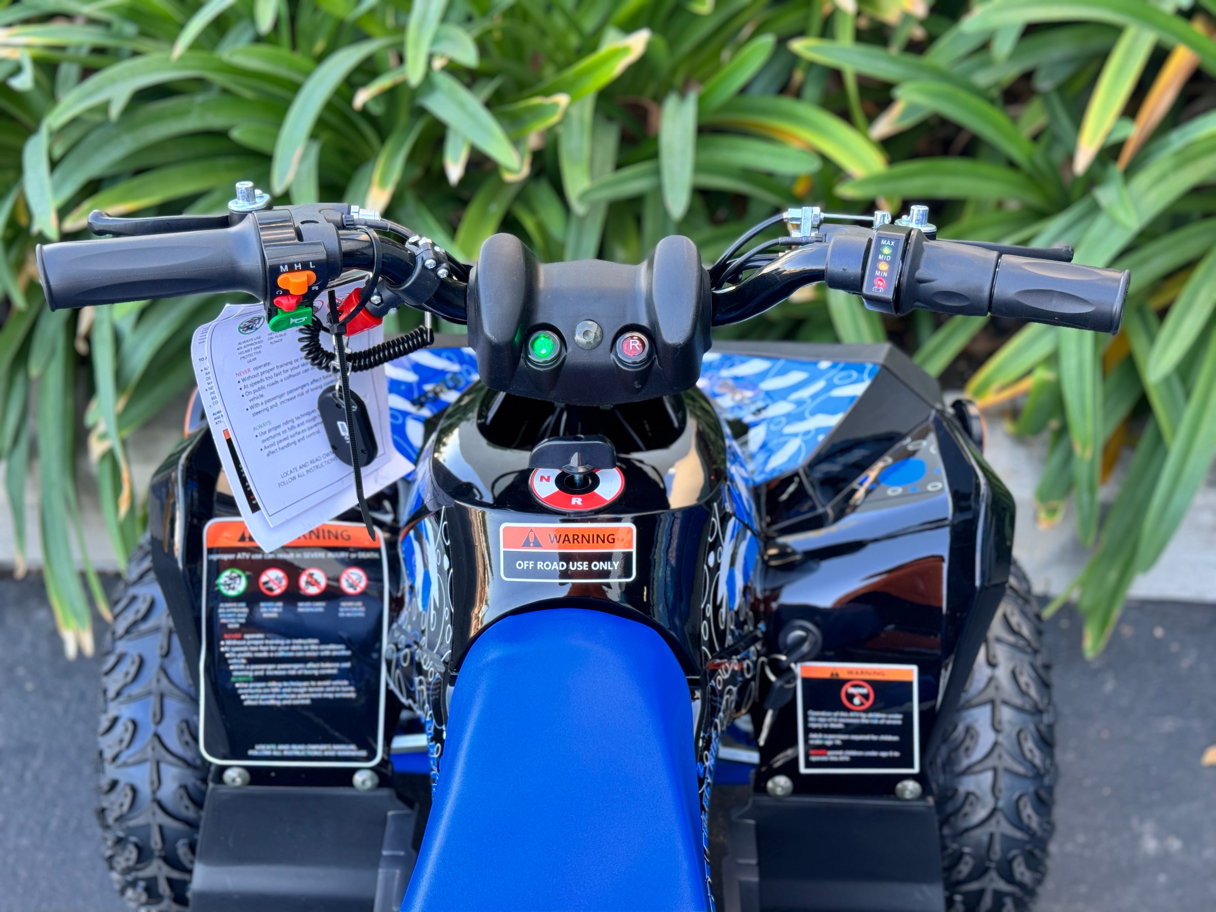 Venom E Racer 1000W 36V Electric ATV for Adults - Off-Road Adventure, Hunting & Farm Work - Powerful All-Terrain Vehicle with Long Battery Life