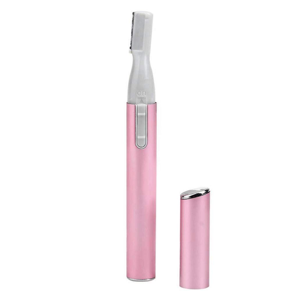 TEEROVA Electric Hair Trimmer for Women - Painless Eyebrow, Bikini & Leg Hair Remover - Portable Rechargeable Shaver - Perfect Travel & Home Use Gift
