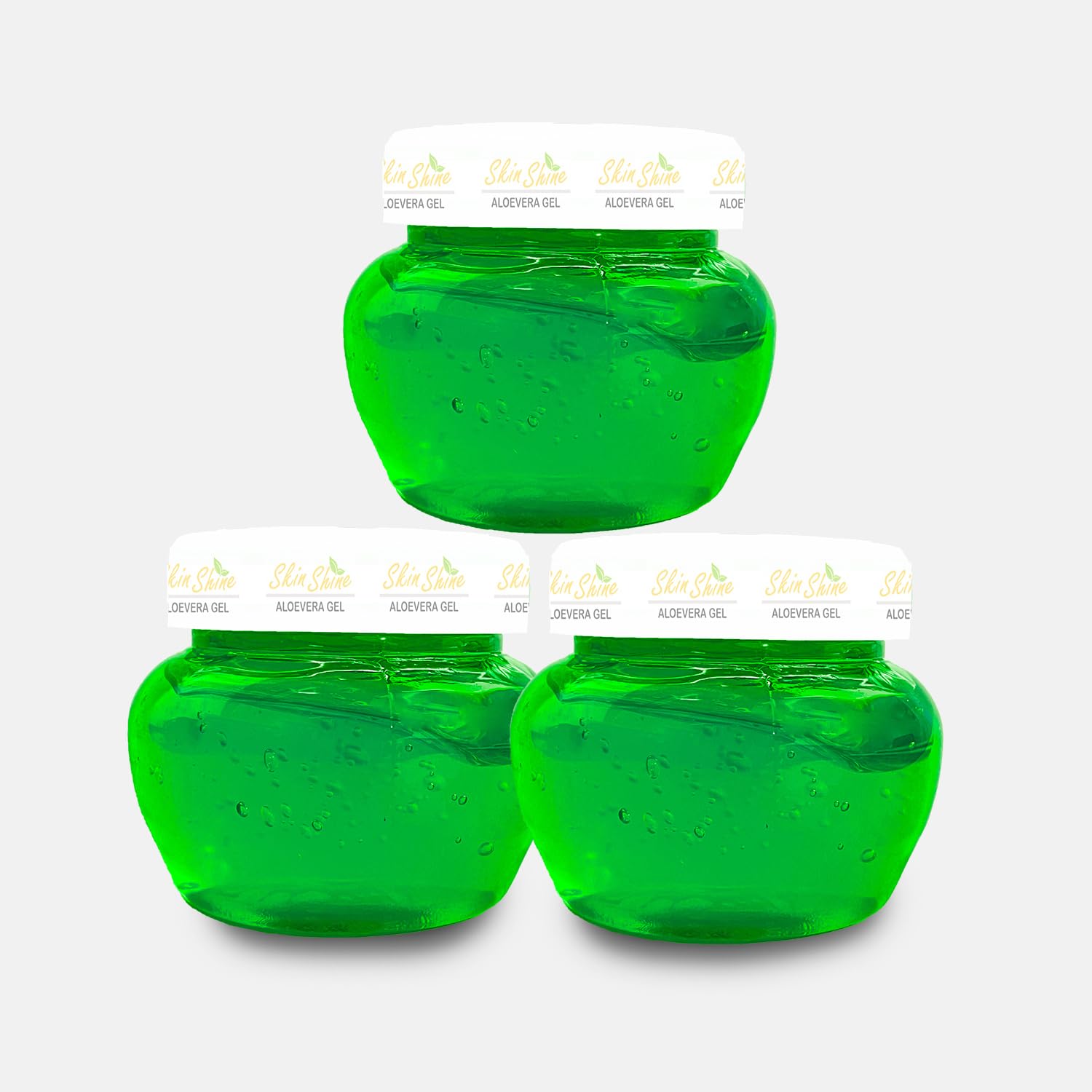 Knoll Healthcare 99% Pure Aloe Vera Gel for Face, Skin & Hair Care - 100g (Pack of 3) | Natural Moisturizer for Glowing Skin | Men & Women | Sunburn Relief, After Shave, Hair Mask & Daily Skincare