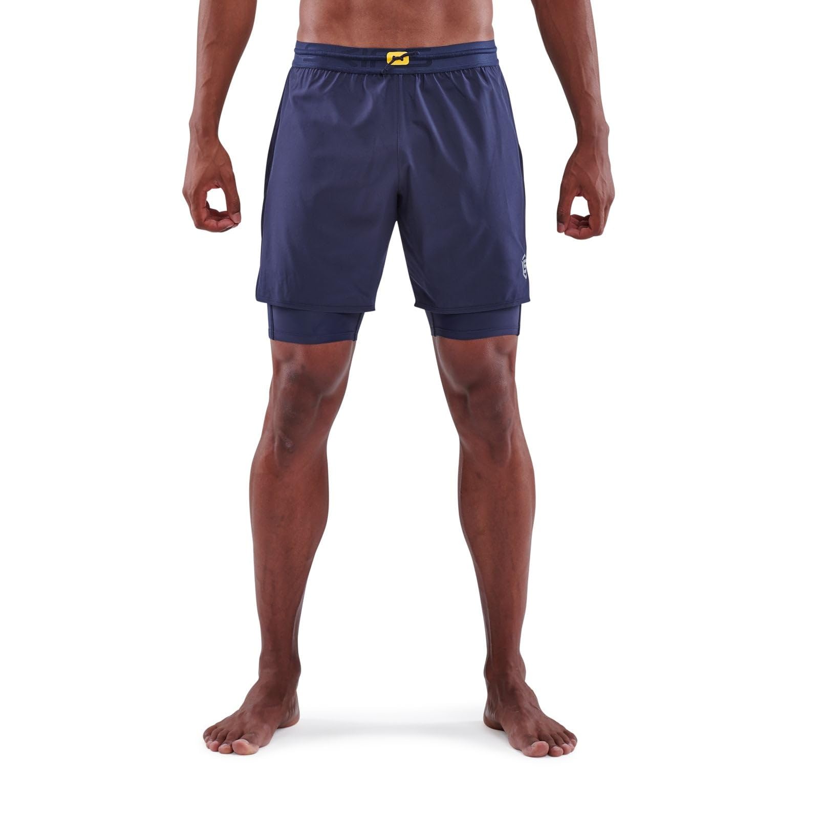Men's Compression 2-in-1 Hybrid Tights-Shorts - Series-3 Superpose for Running, Gym & Sports Performance | Moisture-Wicking & Muscle Support