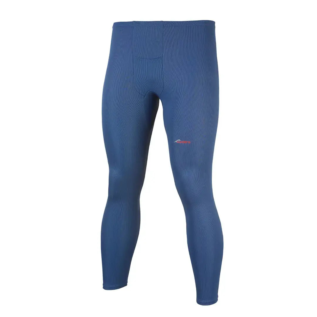 Men's Thermal Base Layer Leggings with Fly Opening - Moisture Wicking Winter Underwear for Cold Weather, Running & Outdoor Activities