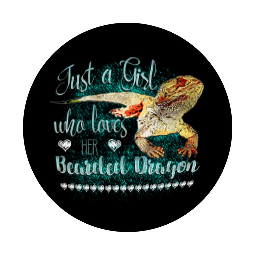 Bearded Dragon PopSocket Grip & Stand for Phone - Reptile Lover Gift