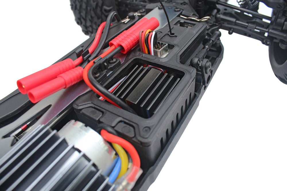 Redcat Racing Blackout XTE 1/10 Scale Electric RC Monster Truck - Waterproof Electronics, High-Speed Off-Road Vehicle for Adults & Kids - Perfect for Backyard Bashing, Trail Driving & Competitive Racing