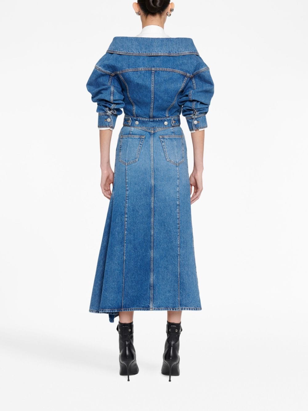 Alexander McQueen Blue Skirts for Women | High-Quality Designer Skirts | Perfect for Parties, Weddings & Evening Events