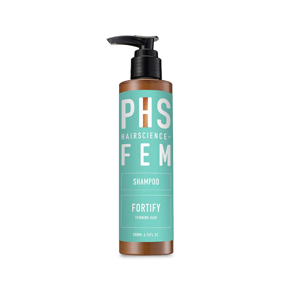 FEM Fortify Anti Hair Loss & Thinning Shampoo for Women - 200ml Volumizing Shampoo with Natural Ingredients for Thicker, Fuller Hair - Perfect for Daily Use & Hair Growth Treatment