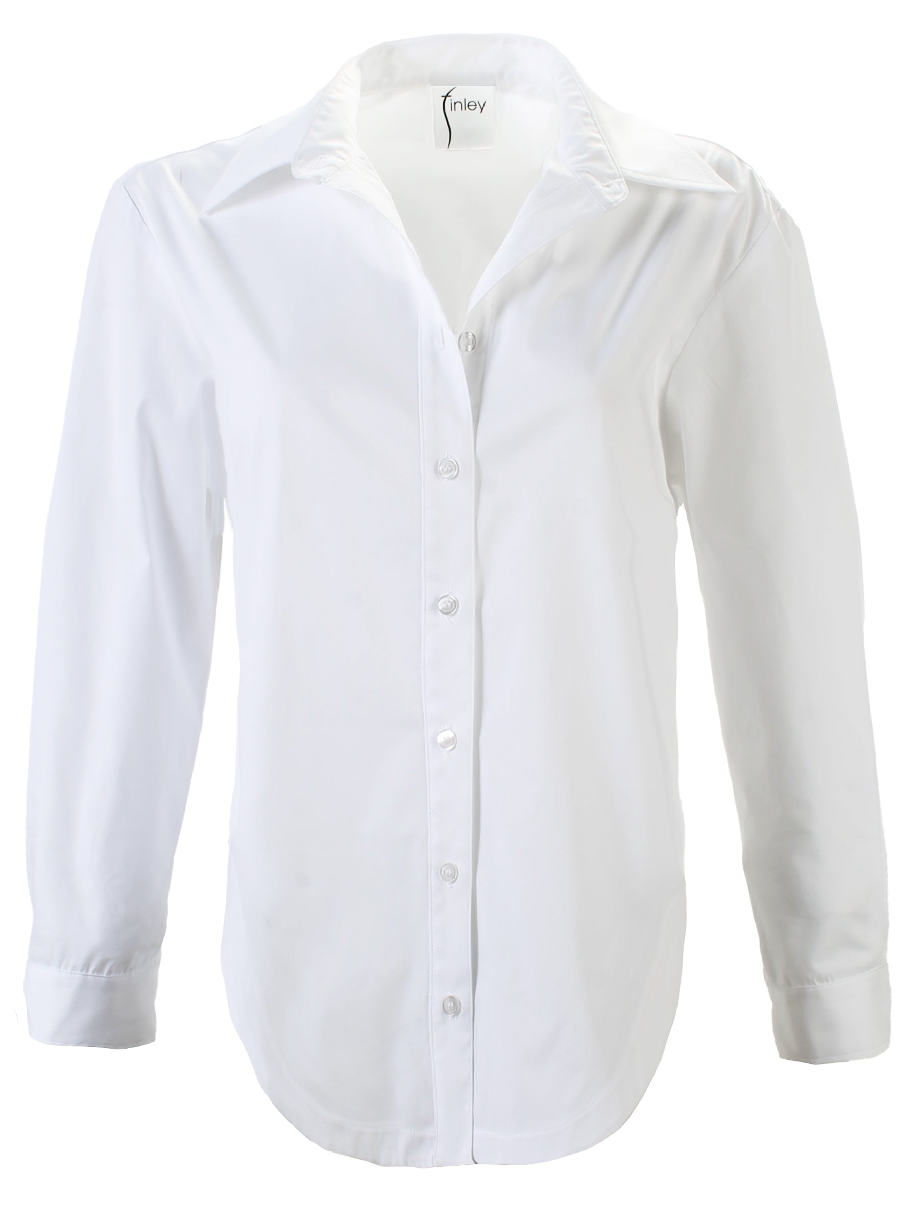 Keller High Shirttail White Poplin Shirt for Men | Classic Casual Button Down Shirt | Perfect for Office, Date Night & Summer Outfits