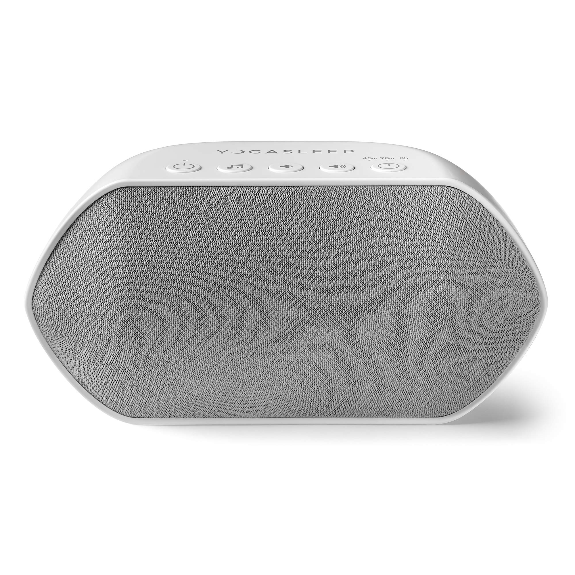 Yogasleep Soundcenter 6 Sound White Noise Machine with Timer - Sleep Therapy for Adults & Babies - 25 Volume Settings - Perfect for Nursery, Office, Travel & Meditation