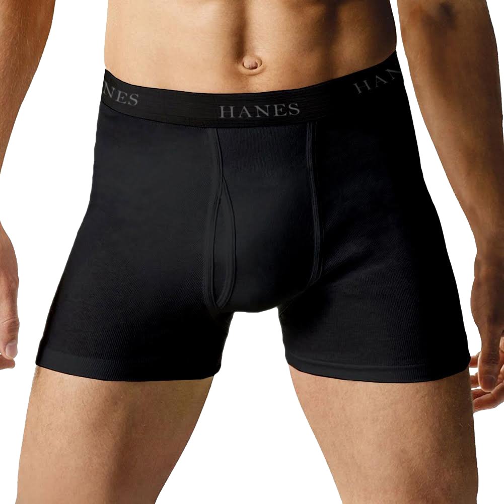 Hanes Men's Boxer Briefs - Soft Cotton Underwear for All-Day Comfort - Perfect for Workout, Lounge & Everyday Wear