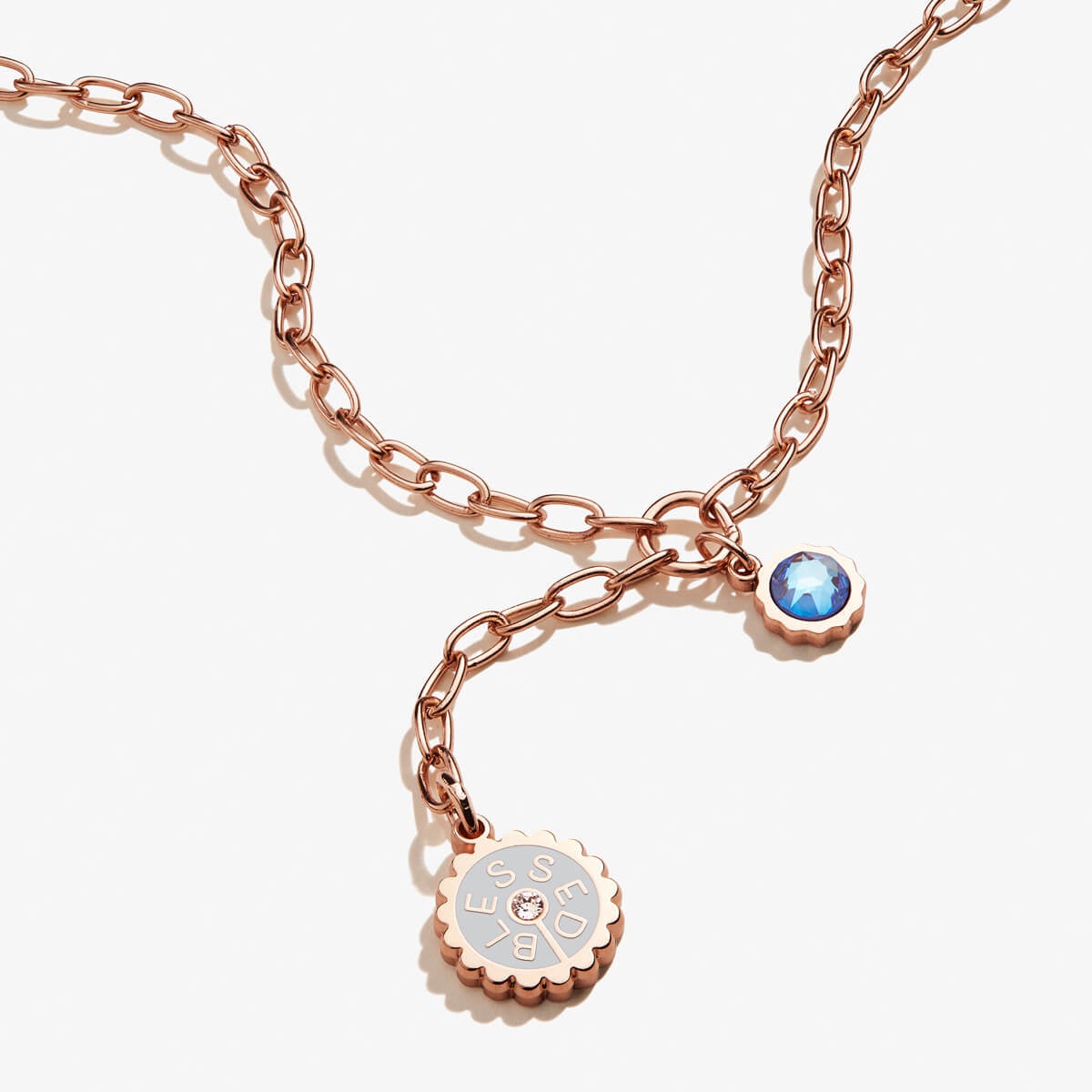 Blessed Y Necklace for Women - Elegant Gold Plated Pendant with Inspirational Message - Perfect for Daily Wear, Gifts & Special Occasions
